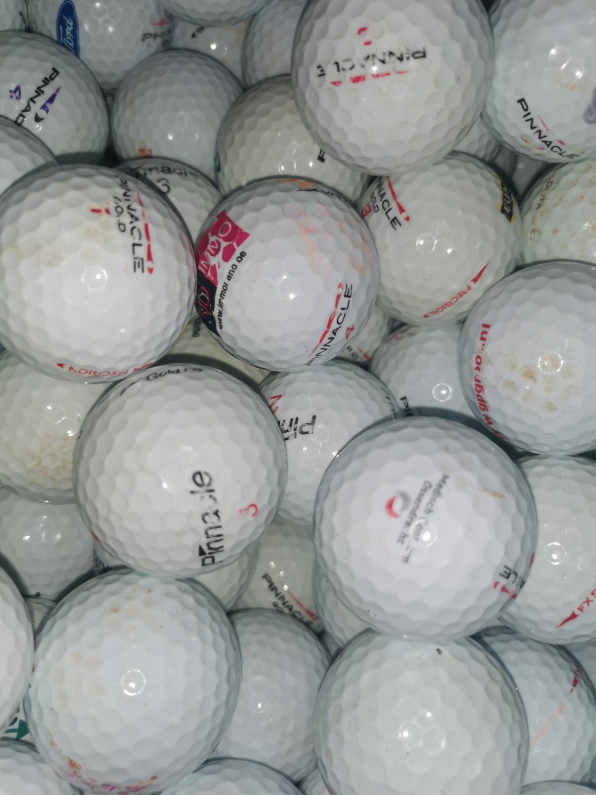 Pinnacle mix golfballen 100 stuks, Ophalen of Verzenden