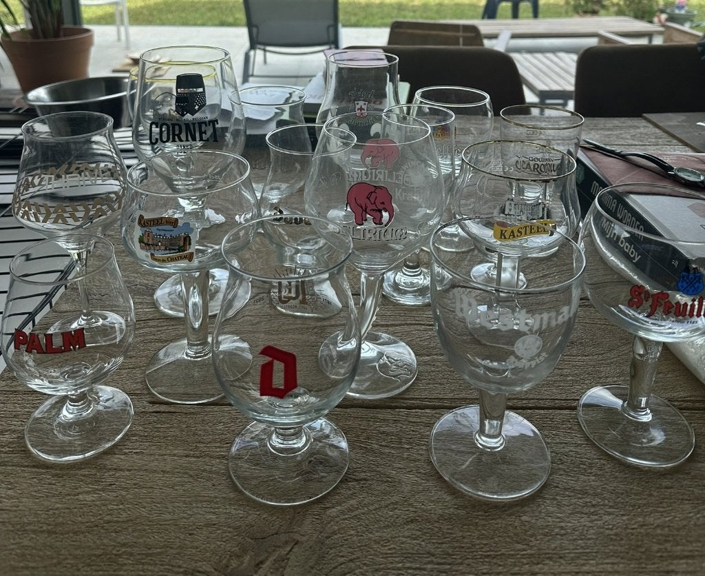 Grande collection de verres à bière (Duvel, Leffe, ...), Collections, Enlèvement, Comme neuf, Verre à bière