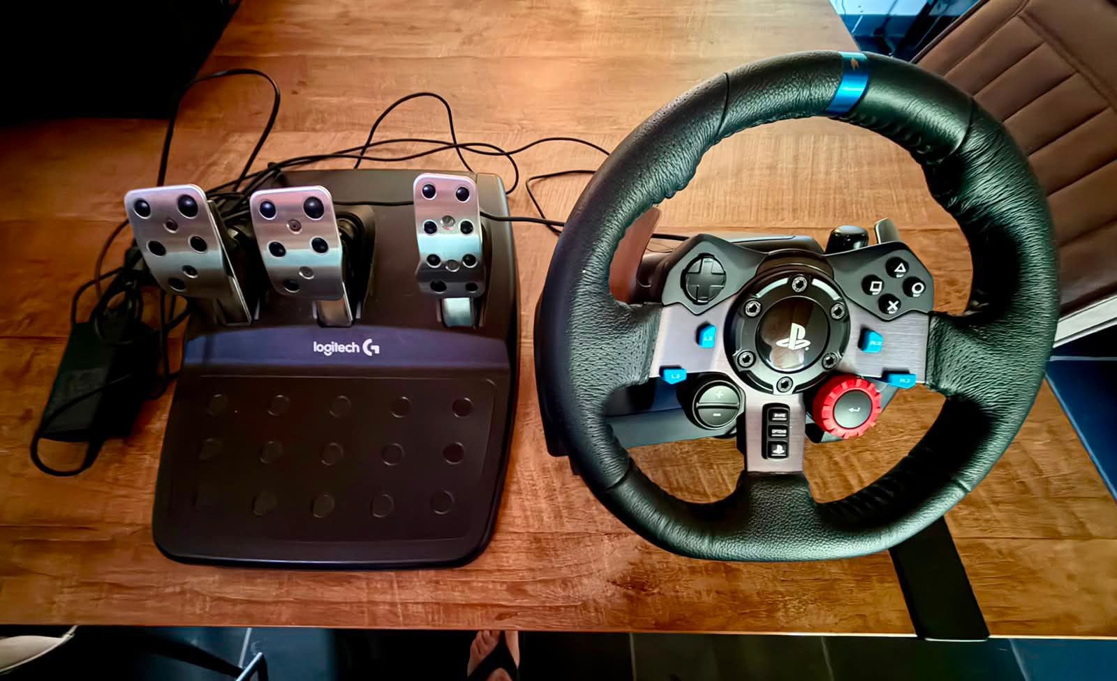 Logitech G29 Driving Force, Ophalen, Gebruikt