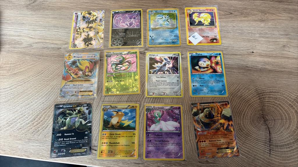 Pokemon lot 4 losse kaarten, Ophalen of Verzenden, Gebruikt, Losse kaart