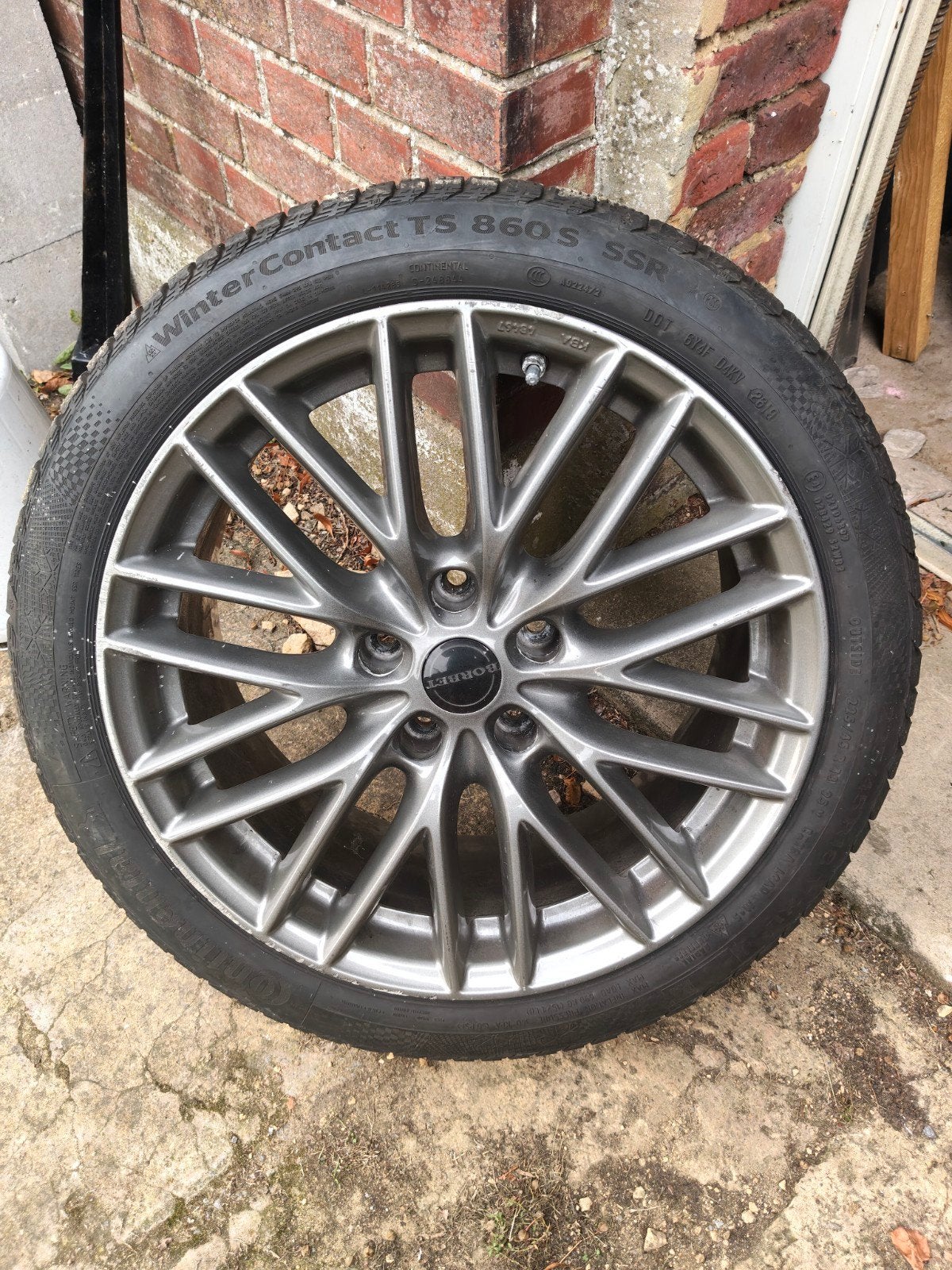 Jantes Borbet 225/45/18 hiver, Neuf, Pneus et Jantes, Pneus hiver, 18 pouces