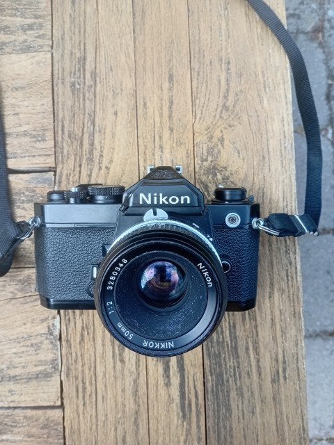 fototoestel Nikon FM, TV, Hi-fi & Vidéo, Appareils photo analogiques, Enlèvement, Utilisé, Reflex miroir, Nikon