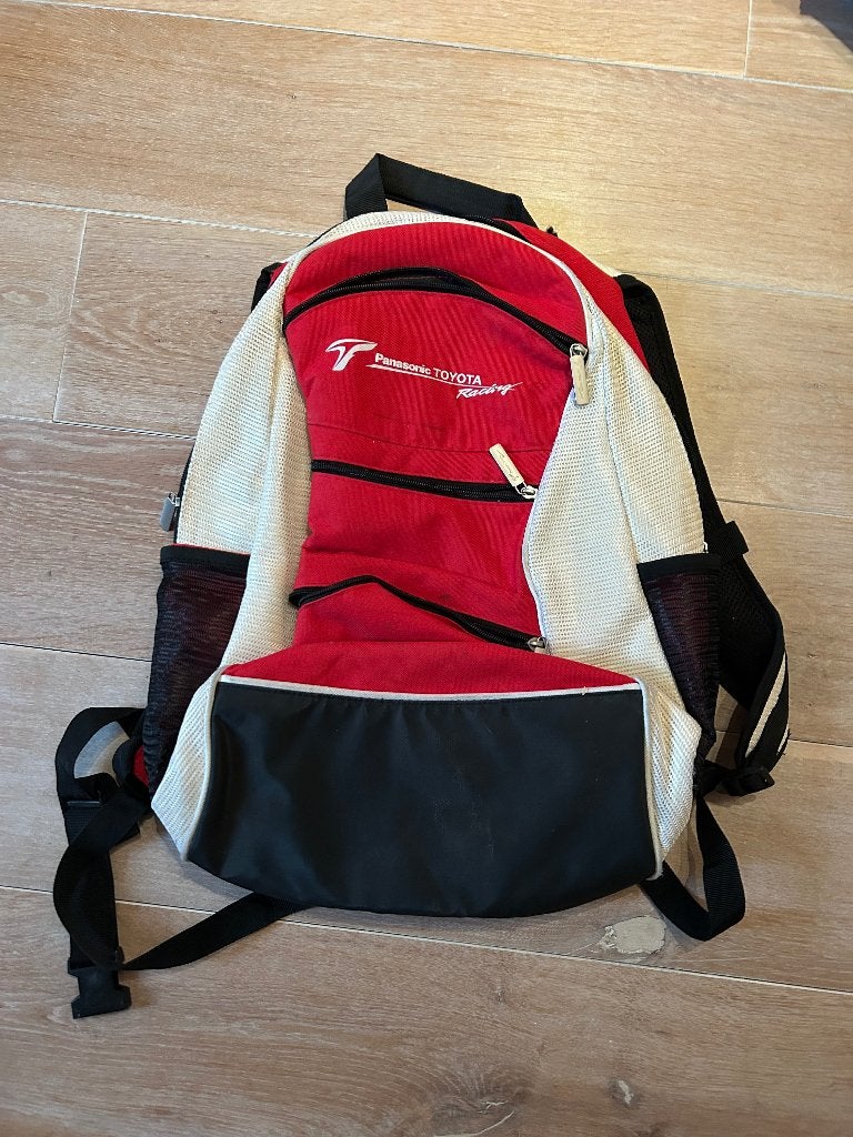 Panasonic Toyota Racing rugzak, Bijoux, Sacs & Beauté, Sacs | Sacs à bandoulière, Enlèvement, Comme neuf, Rouge, Autres marques