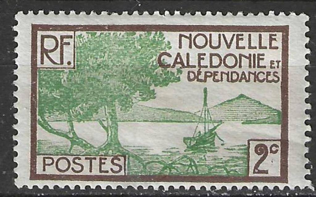 Nieuw Caledonie 1928/1938 - Yvert 139 - Paletuviers 2c. (PF), Verzenden, Postfris