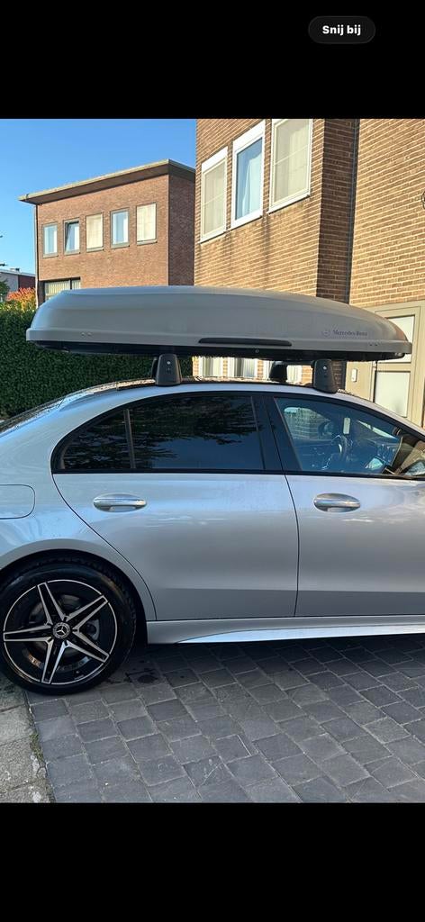 Dakkoffer + dakdragers Mercedes, Auto diversen, Dakkoffers, Ophalen of Verzenden, Zo goed als nieuw