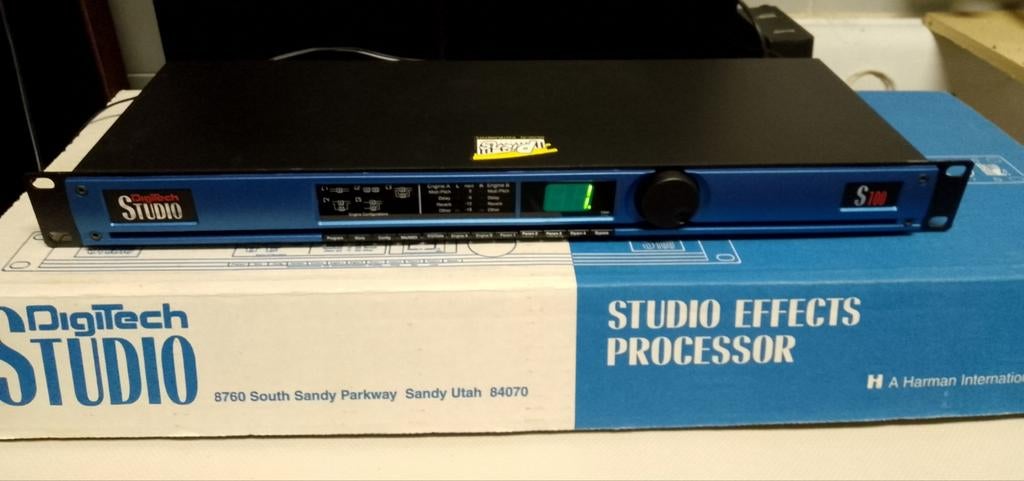 Digitech S100 stereo effect processor, Ophalen of Verzenden, Zo goed als nieuw, Multi-effect