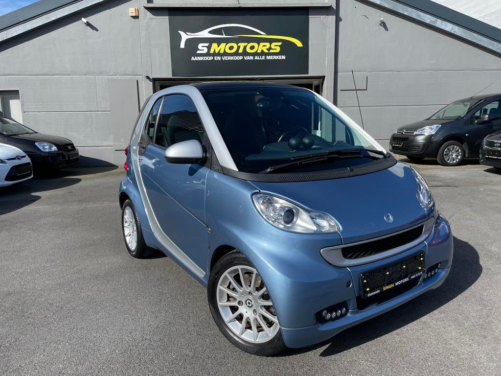 Smart For Two 1.0i Mhd | Airco | Skyview | GARANTIE |, Auto's, Smart, Euro 5, Stof, Blauw, Elektrische ramen