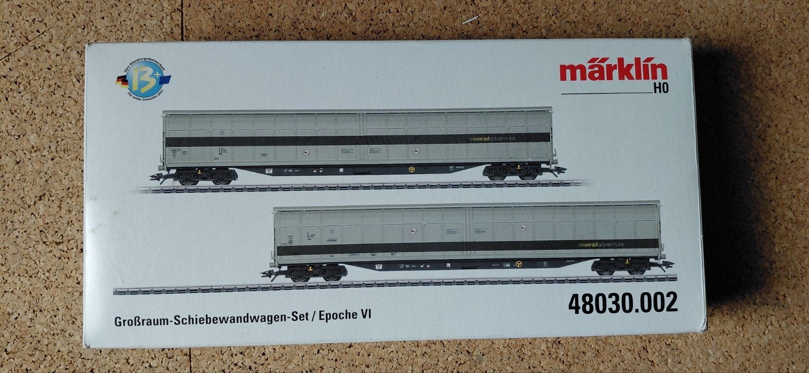 *RARE* Märklin set RailAdventure, Neuf, Enlèvement ou Envoi, Courant continu, Set de Trains