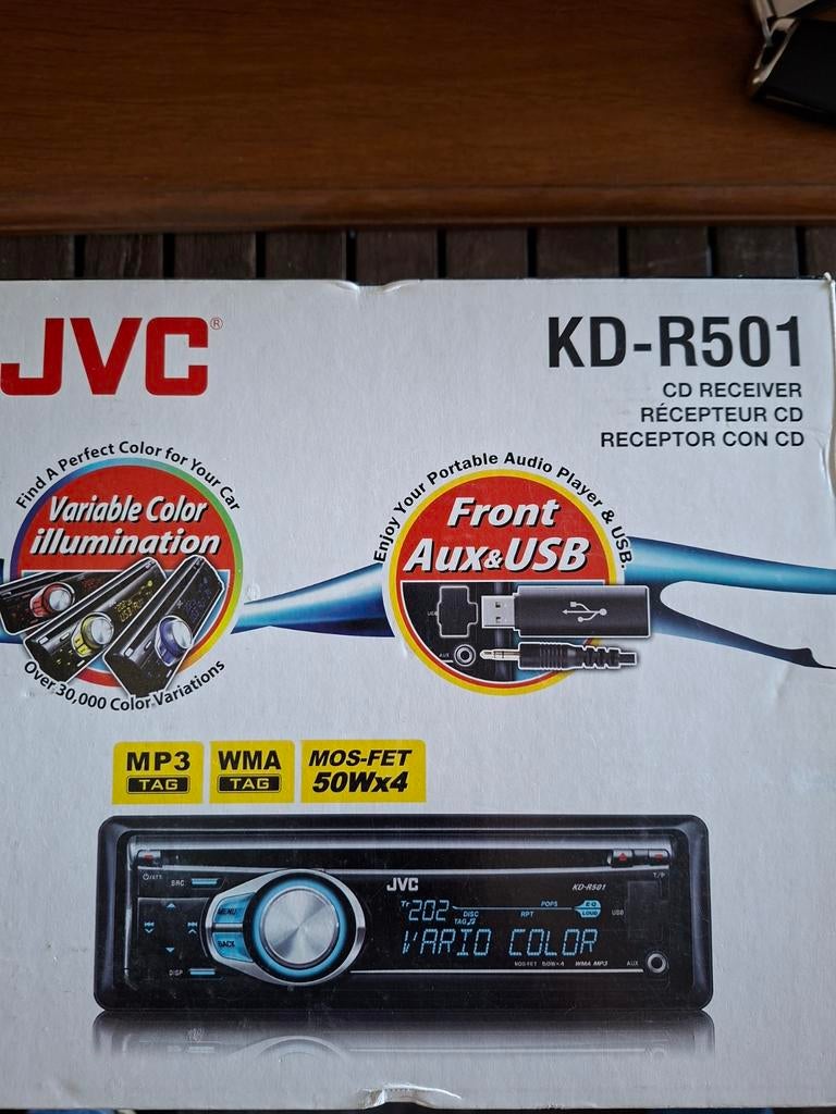 Autoradio JVC, Enlèvement, Comme neuf