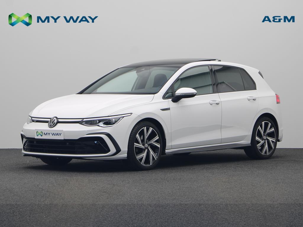 Volkswagen Golf VIII Golf 1.5 TSI R-Line Business Premium, Wit, Handgeschakeld, Golf, https://public.car-pass.be/vhr/91daec55-fa6b-49b0-897e-654cf72d15f0