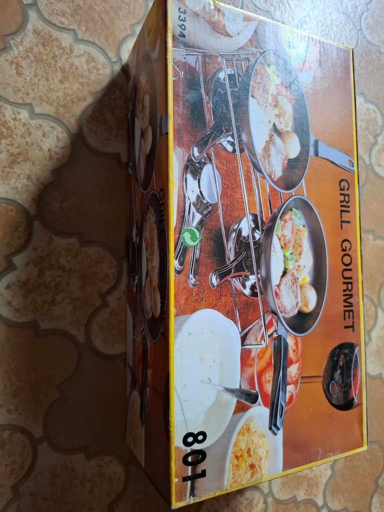 Grill gourmet set, Ophalen, Zo goed als nieuw