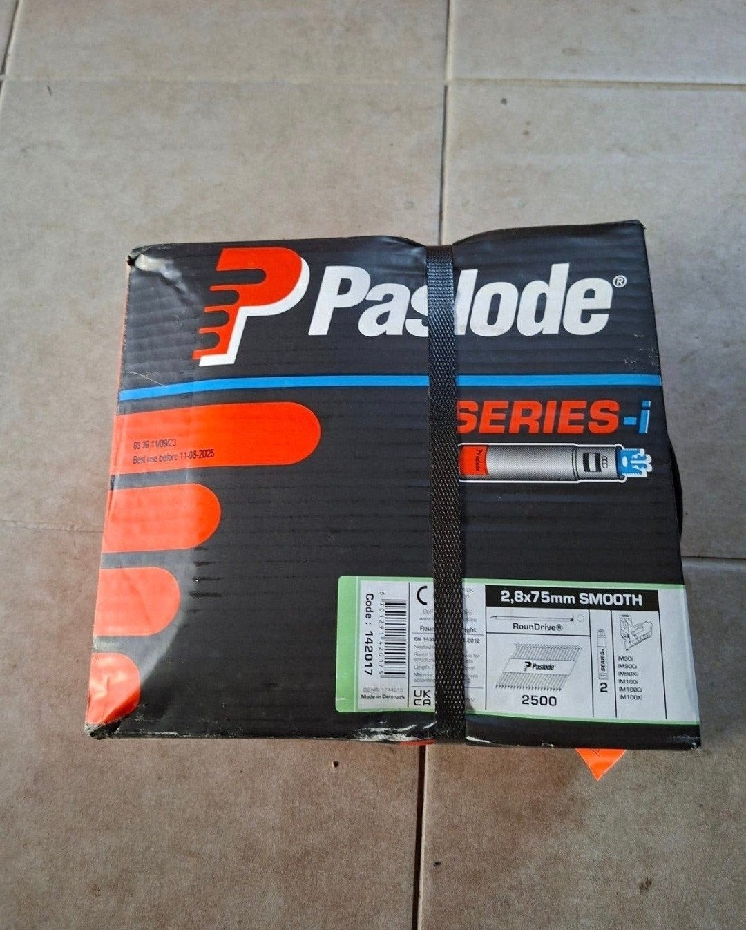 paslode series i 2.8x75mm pistoolnagels incl gas., Ophalen