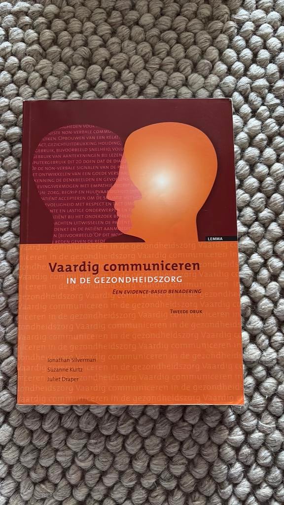 J. Draper - Vaardig communiceren in de gezondheidszorg, Livres, Science, Enlèvement ou Envoi