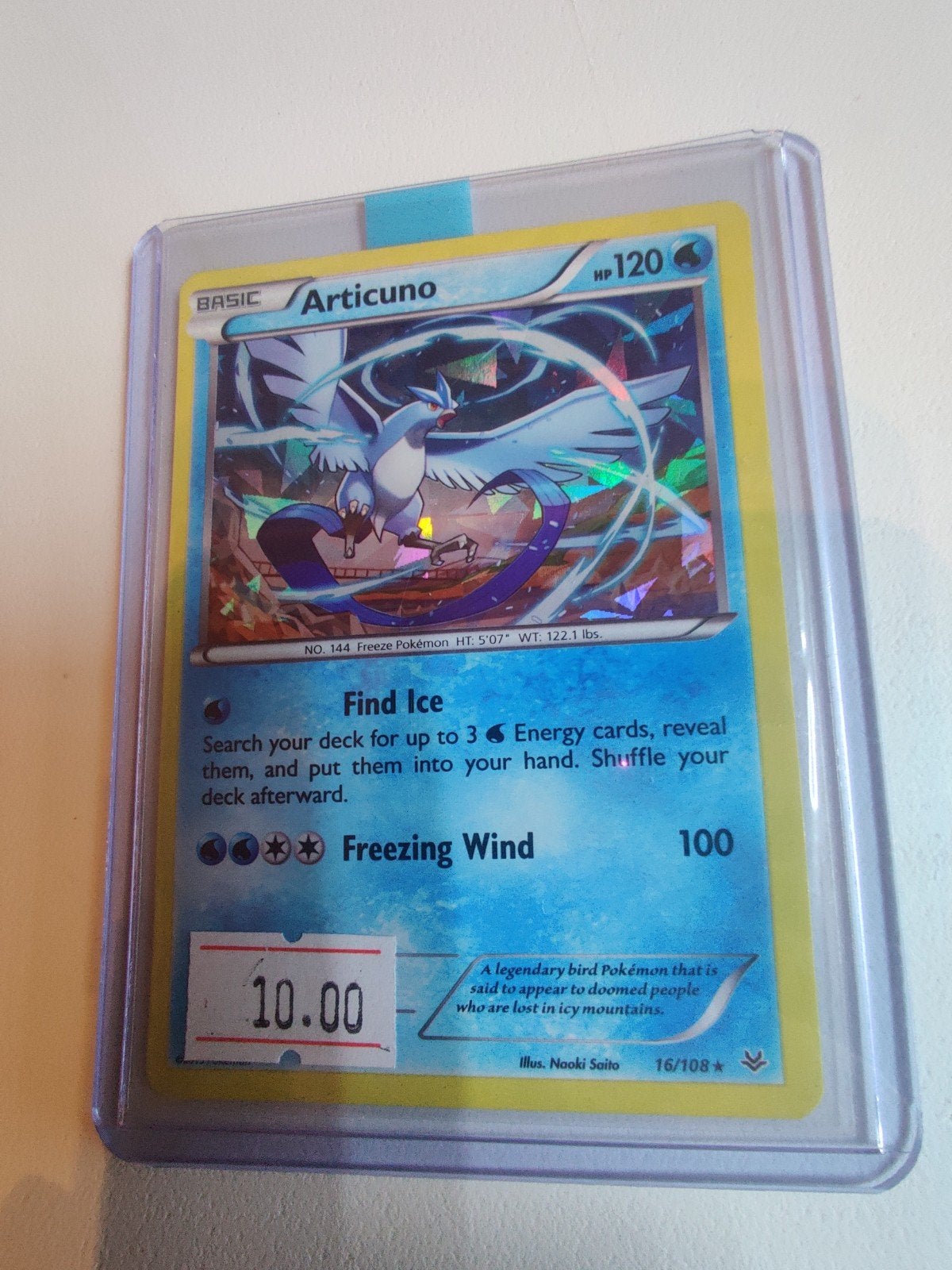 Articuno ROS 16, Ophalen, Zo goed als nieuw, Losse kaart, Foil
