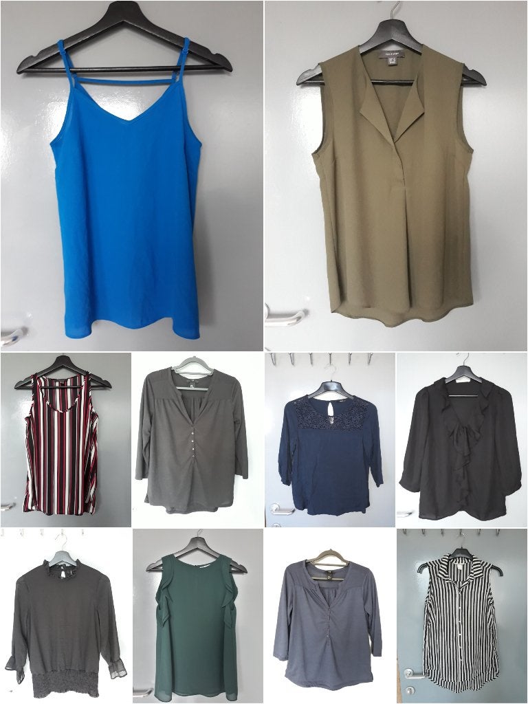 Pakket dames bloesjes /tops xs, Kleding | Dames, Blouses en Tunieken, Ophalen, Meerkleurig, Diverse, Zo goed als nieuw