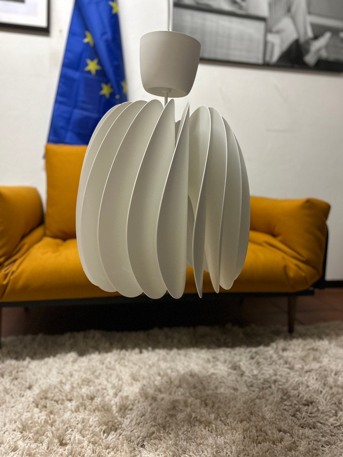 Lustre blanc/plafonnier, Enlèvement, Comme neuf