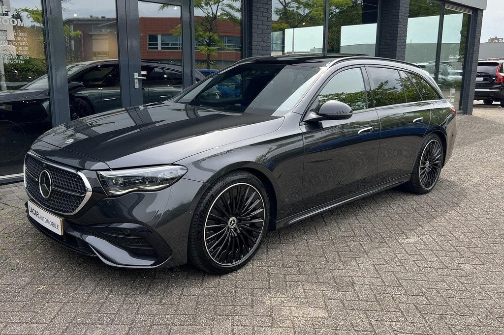 Mercedes-Benz E-Klasse Estate 300e AMG Line I Airmatic I Hyp, Autos, Cuir, Argent ou Gris, Euro 6, Entreprise