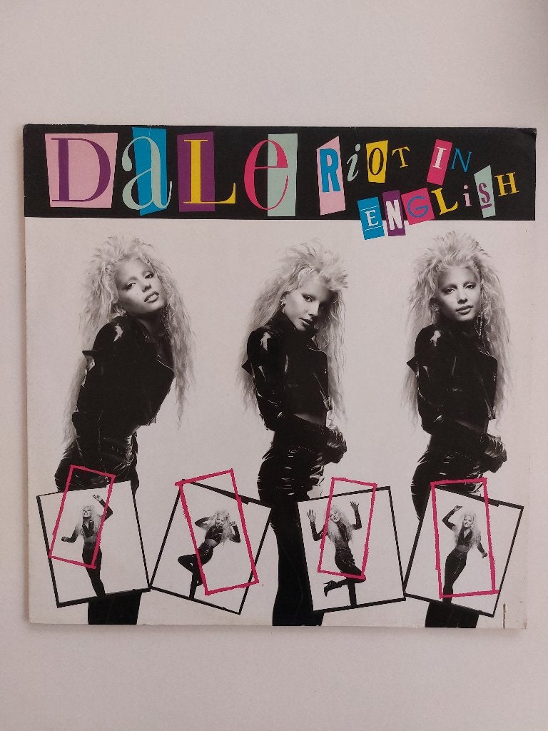 Dale Riot - In Engelish (1988 - Rock/Pop), LP, Ophalen of Verzenden, Zo goed als nieuw, 12 inch