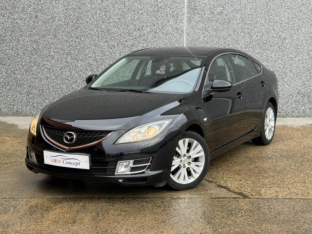 Mazda 6 1.8 Essence Exclusive sport 2008 GARANTIE 12 Mois, Auto's, Mazda, Stof, Zwart, Bedrijf, Cruise Control