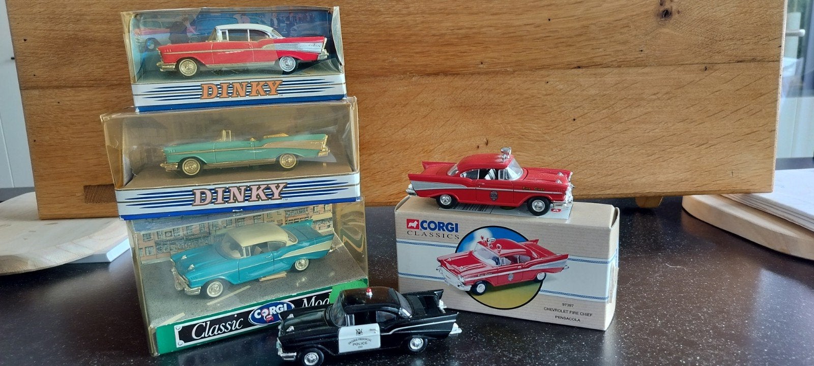 zeldzame Chevrolet modelauto's schaal 1:43, Ophalen of Verzenden, Zo goed als nieuw, Auto, Dinky Toys