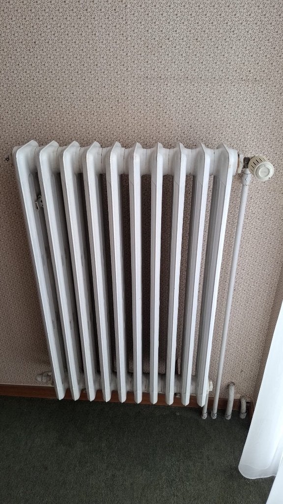 Gietijzeren verwarmingen (12 stuks), Enlèvement, Utilisé, Radiateur, 80 cm ou plus