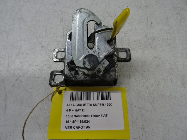 SERRURE CAPOT Alfa Romeo Giulietta (940) (01-2010/12-2020), Utilisé, Alfa Romeo