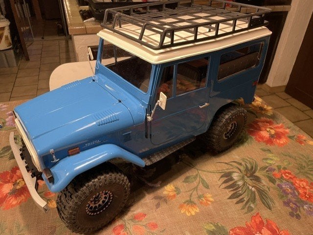 rc toyota fj crawler, Ophalen of Verzenden, Zo goed als nieuw, Elektro, Auto offroad