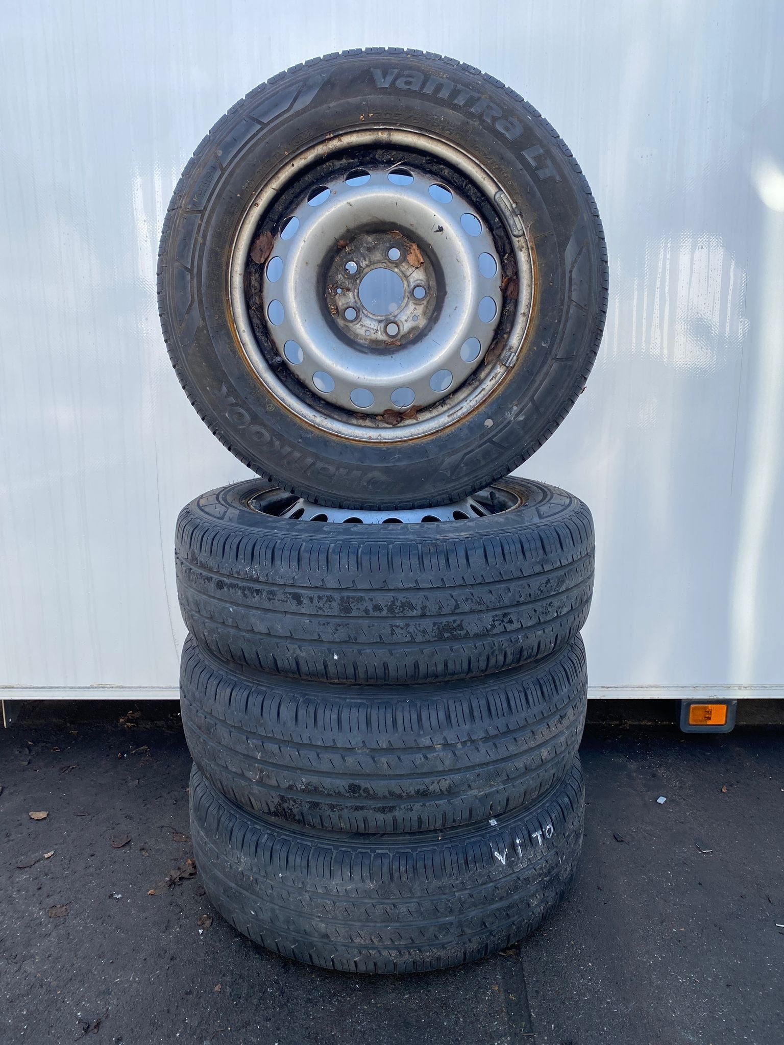 Mercedes-Benz Vito Viano Zomer Banden Set 205-65-16 5x112, -, Banden en Velgen, -, Zomerbanden