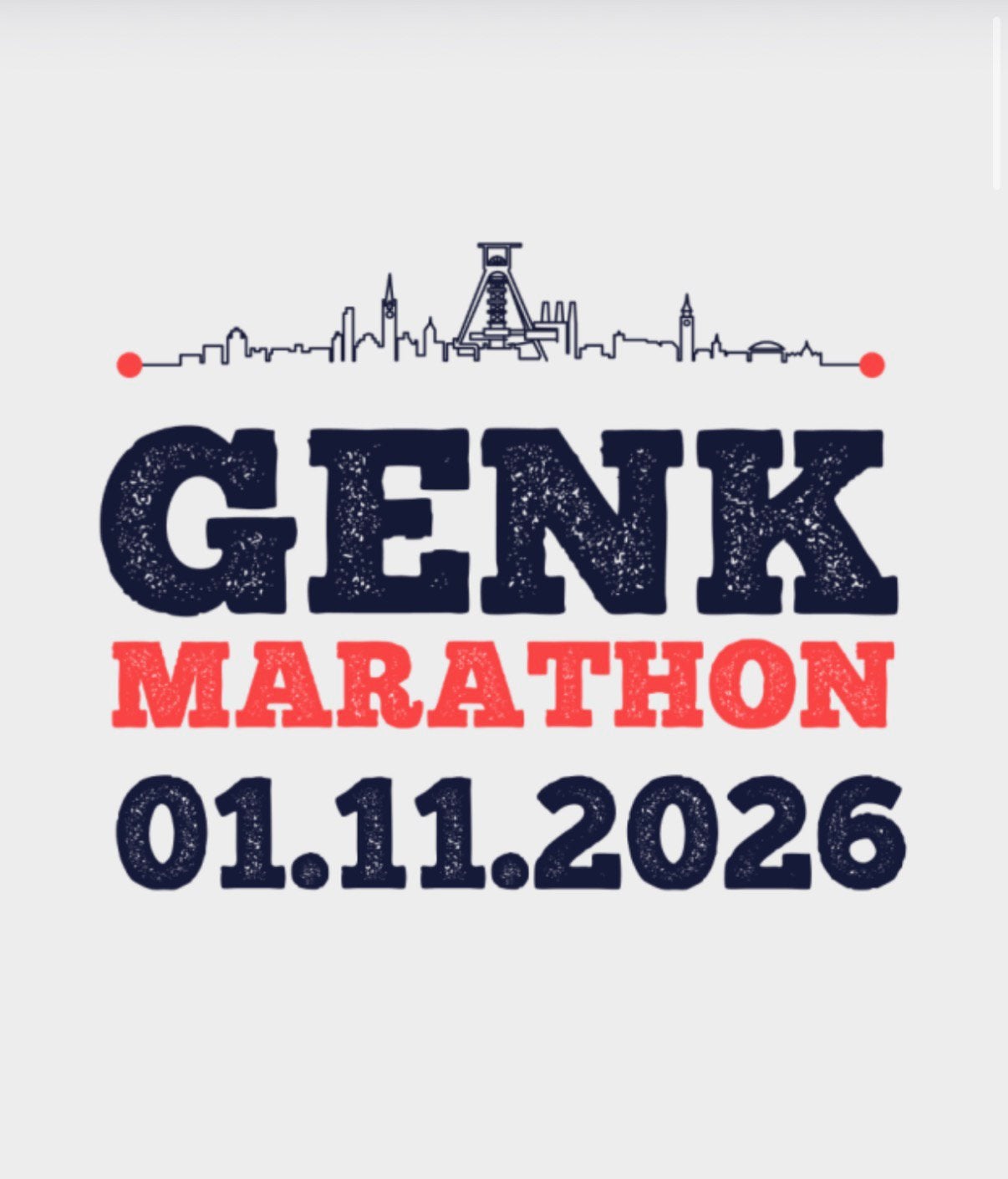 Ticket Marathon Genk 1/11/2026, November