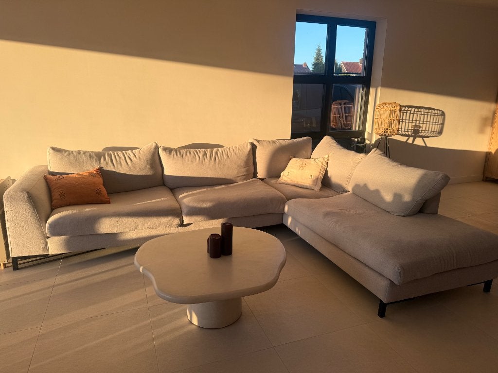 Zetel, Huis en Inrichting, Zetels | Complete zithoeken, Gebruikt, Stof, Ophalen