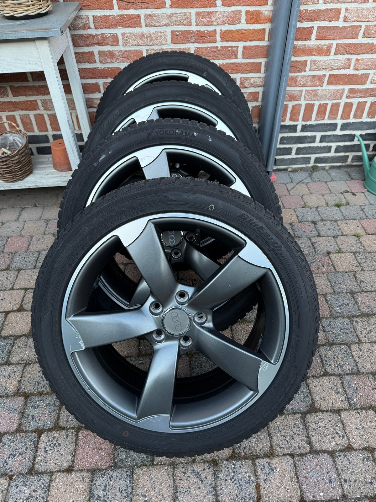 Winterbanden op velg audi RS, Enlèvement, Pneus hiver, Jante(s)