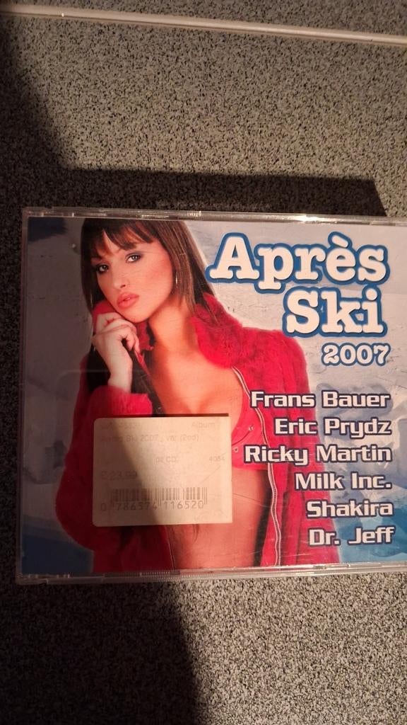 Cd musique Après ski 2007, Enlèvement ou Envoi, Utilisé, Européenne