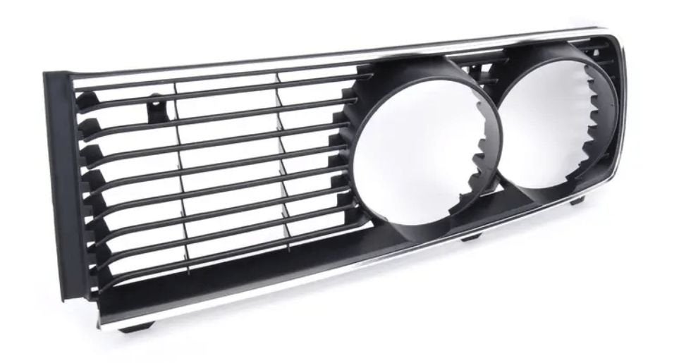 Grille rechts zwart met chrome BMW 5 serie E12 na 08/1976 51, Auto-onderdelen, -, -, Nieuw, Ophalen of Verzenden