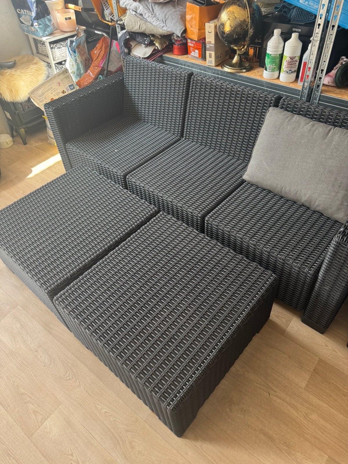 Tuinset zonder kussens, Ophalen, Zo goed als nieuw, Tuinset
