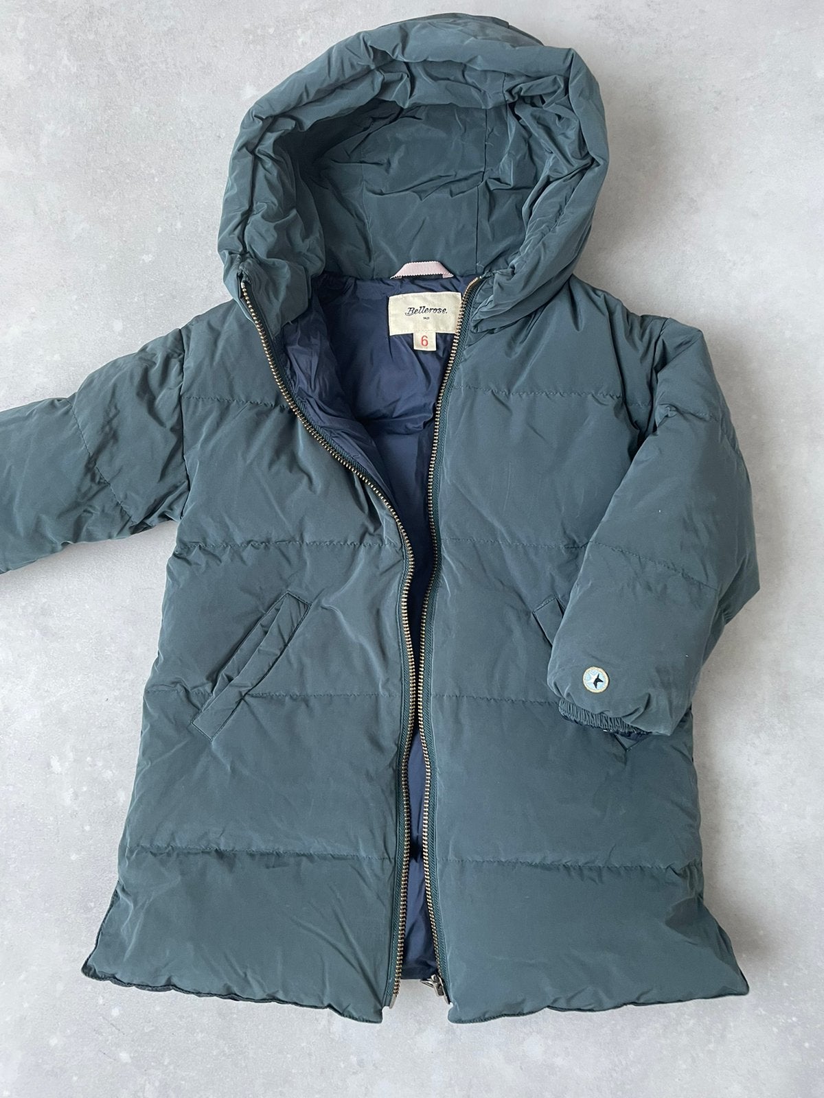 Manteau duvet Bellerose 6 ans, Enlèvement, Comme neuf, Fille, Manteau
