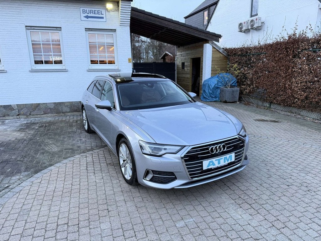 Audi A6 A6 Avant 35 TDi Sport S tronic/Panodak/leder/Cam., Autos, Audi, Argent ou Gris, Achat, Euro 6, Entreprise