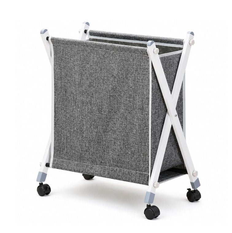 Panier à linge pliable sur roulettes - 360 Mobile, Maison & Meubles, Neuf, Panier à linge, Envoi, Gris