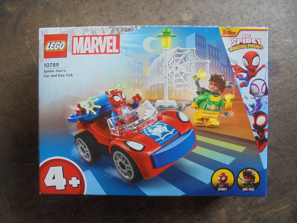 Lego Marvel Spider-Men's Car and Doc Ock Set (zie foto's), Neuf, Enlèvement ou Envoi, Marvel, Lego