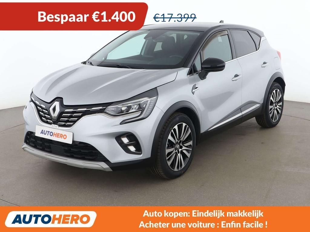 Renault Captur 1.6 Hybrid E-Tech Initiale Paris, Autos, Cuir, Argent ou Gris, Achat, Euro 6