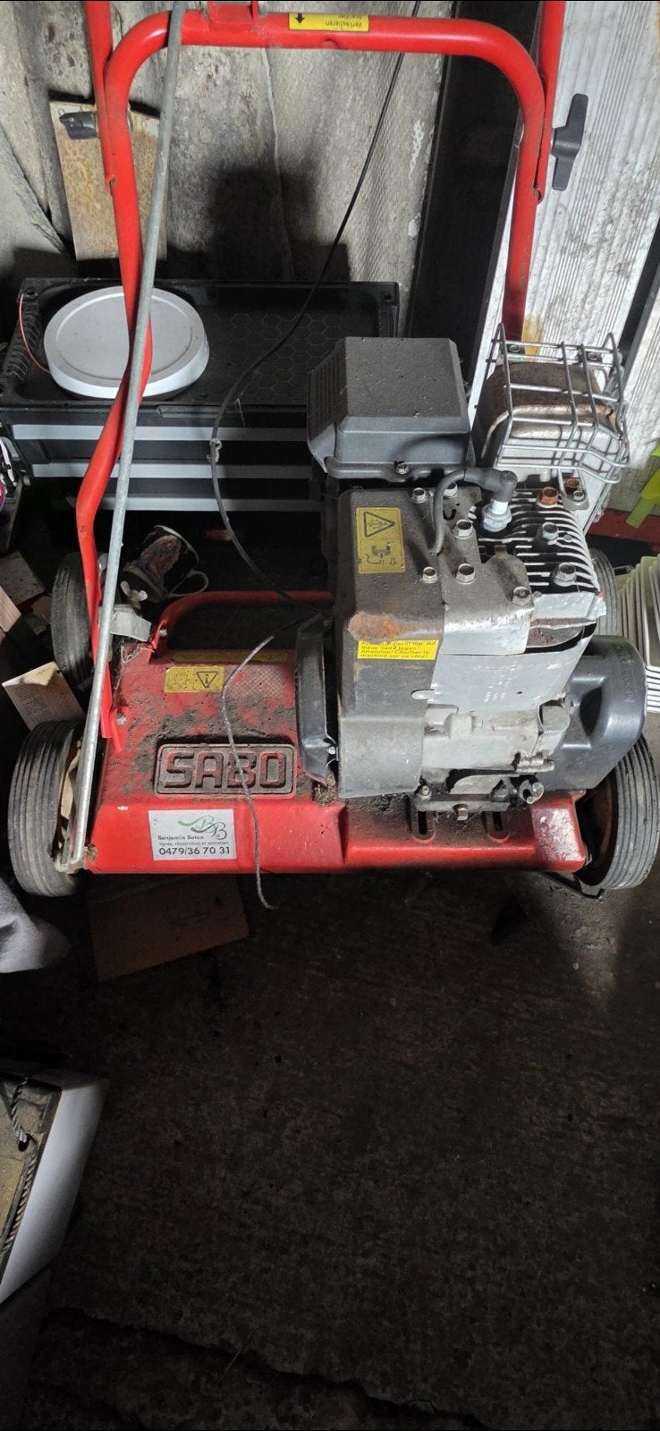 scarificateur professionnel SABO, Tuin en Terras, Ophalen