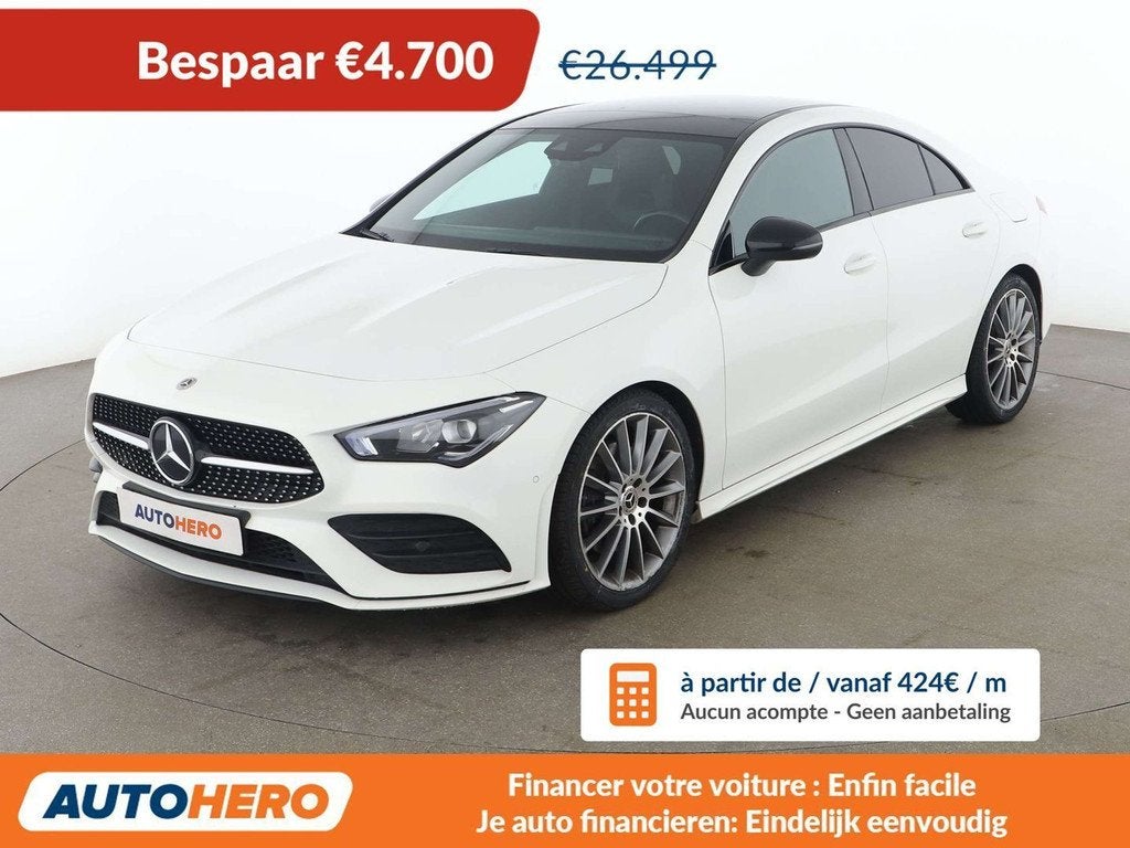 Mercedes-Benz CLA-Klasse 200 CLA 200 AMG Line (bj 2021), Auto's, Gebruikt, Alcantara, 120 kW, https://public.car-pass.be/vhr/3dc00d91-ebe3-43fb-ace5-530f103a6282