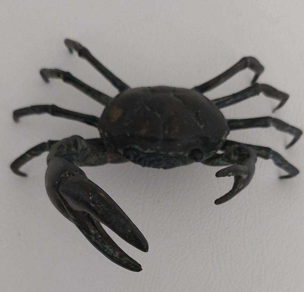 sculpture crabe, Enlèvement