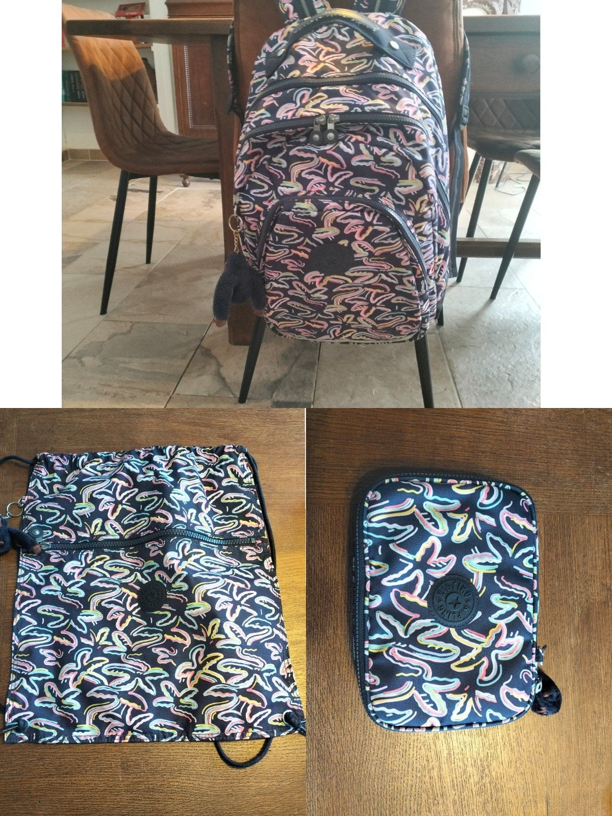 Ensemble Kipling sac à dos, plumier et sac de sport, Bijoux, Sacs & Beauté, Sacs | Cartables, Enlèvement, Sac à dos