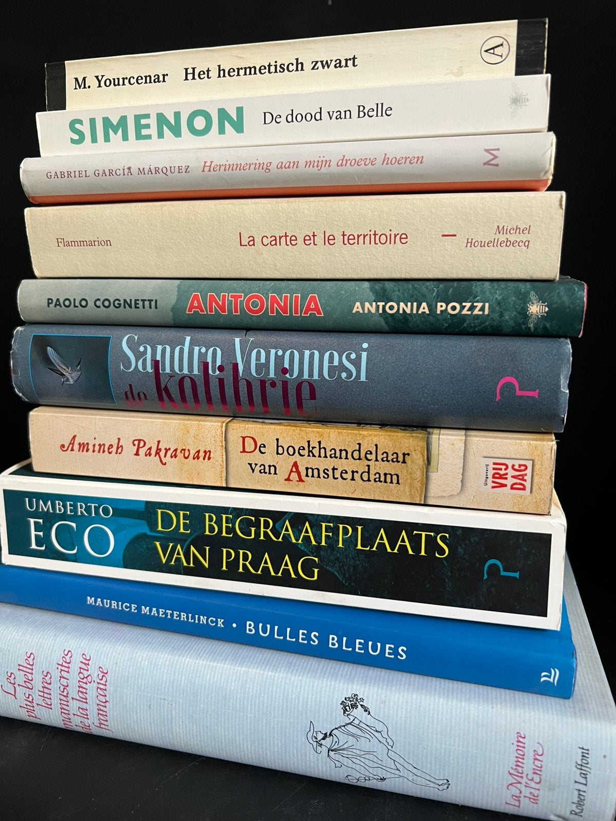 10x Franse (Italiaanse/Spaanse) literatuur, Boeken, Ophalen, Zo goed als nieuw