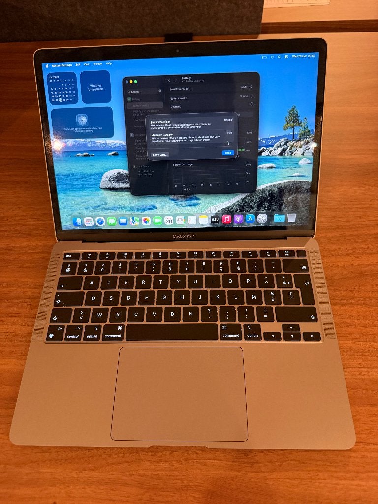 MacBook Air M1 2020 | DARK | 8GB | 256GB SSD | AZERTY | 13", Computers en Software, Ophalen, 256 GB, 8 GB, 13 inch