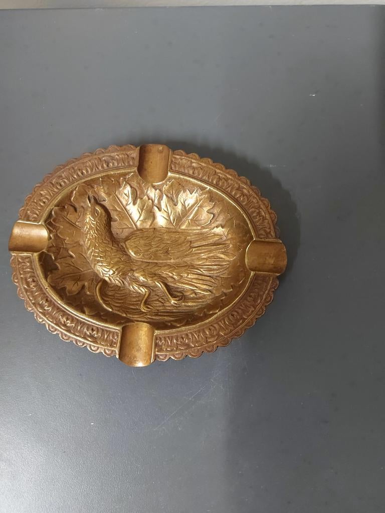 Koperen asbak, Verzamelen, Militaria | Algemeen, Ophalen