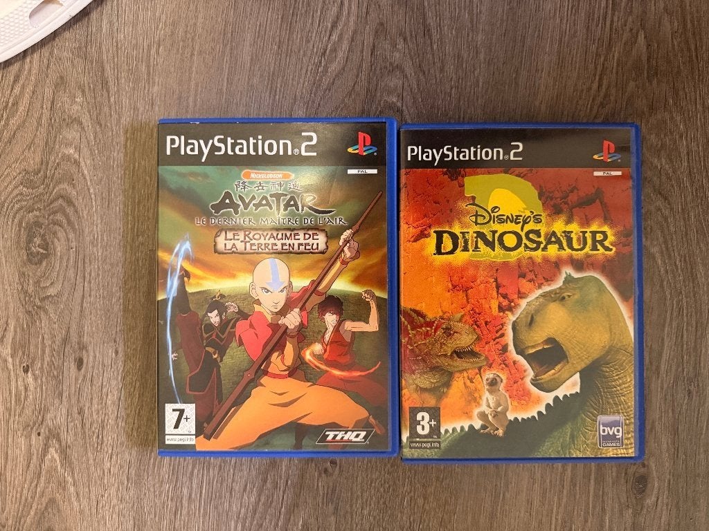 PS2-games - Avatar en Disney Dinosaur - samen of apart, Ophalen of Verzenden, Zo goed als nieuw