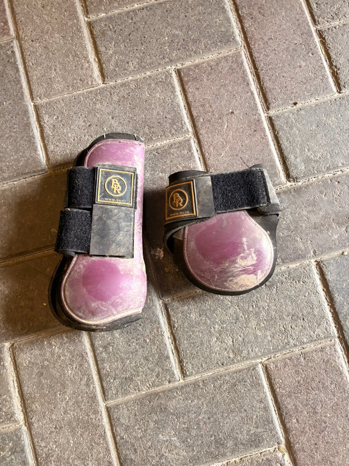 Guetres BR mauve, Guêtres, BR, Fermeture velcro, Enlèvement