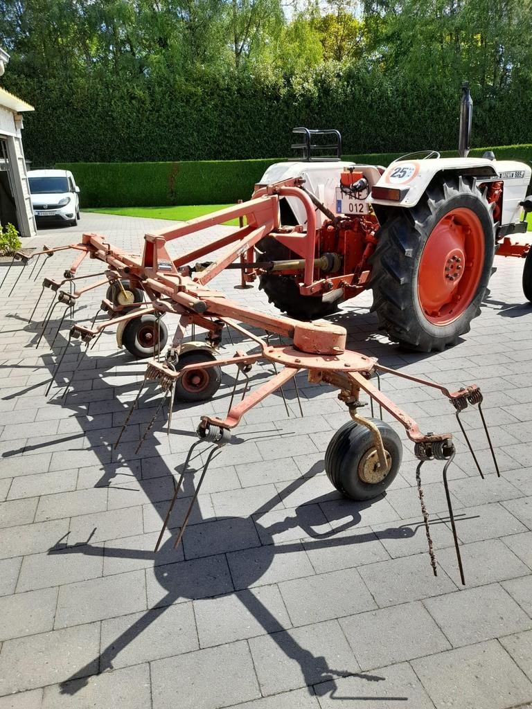 Hooimachine pz fanex 500, Enlèvement
