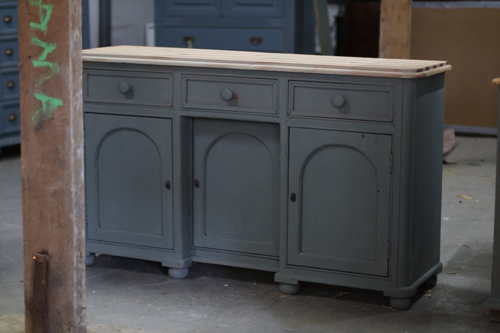 Dressoir *aan-zee* vintage, Huis en Inrichting, Kasten | Dressoirs, Ophalen, 100 tot 150 cm, Zo goed als nieuw, Met lade(s)